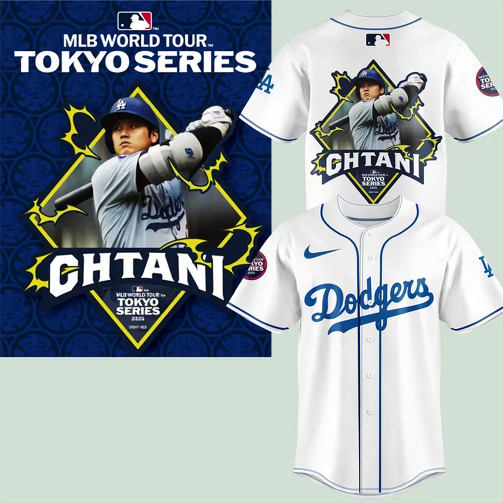 Shohei Ohtani Tokyo Series Baseball Jersey Gifts For Baseball Fans