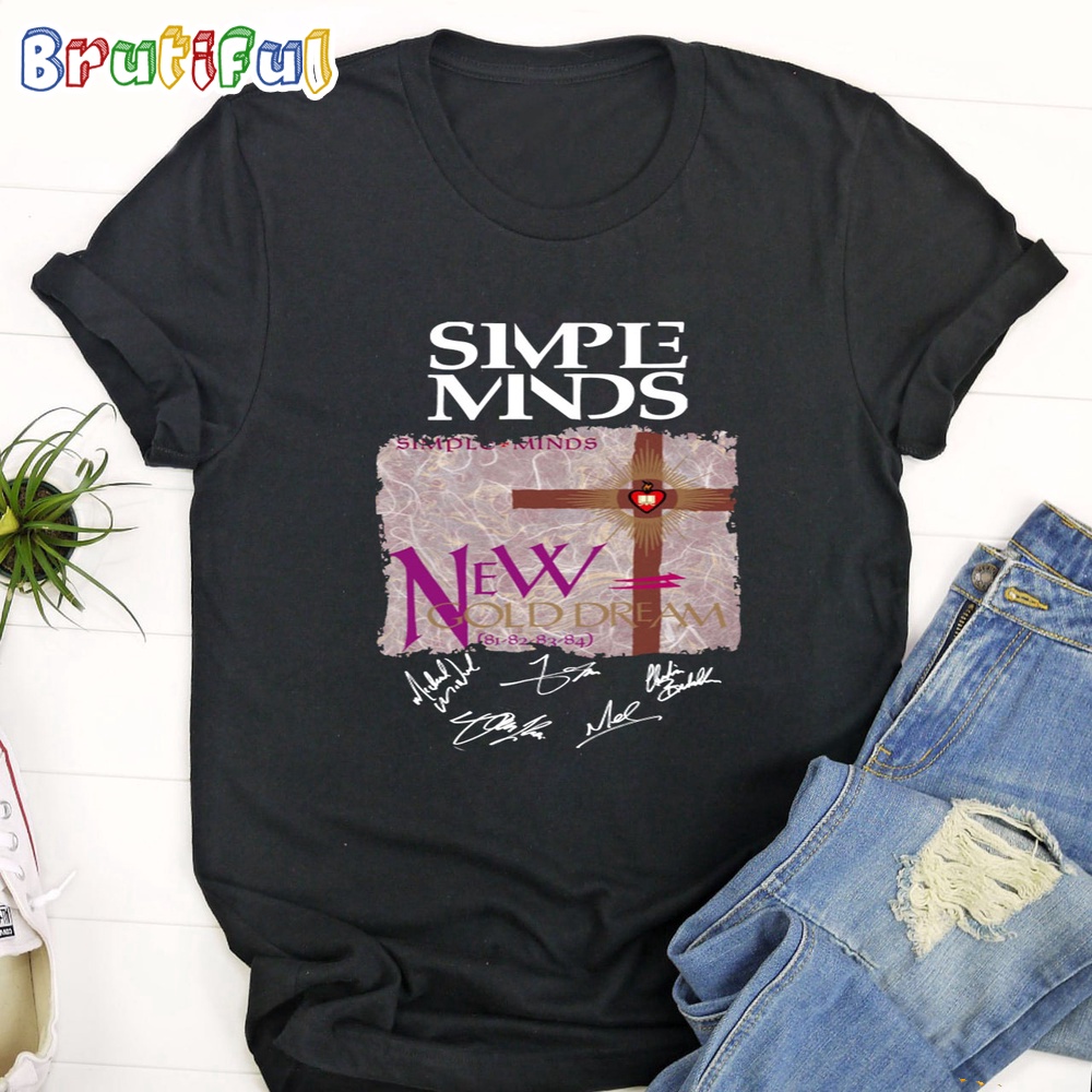 Simple Minds New Gold Dream 81-82-83-84 T-Shirt
