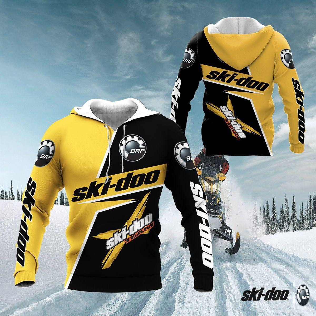 Ski-doo Shirt Fan Gift 453 Version Unisex 3d Hoodie Zip Hoodie