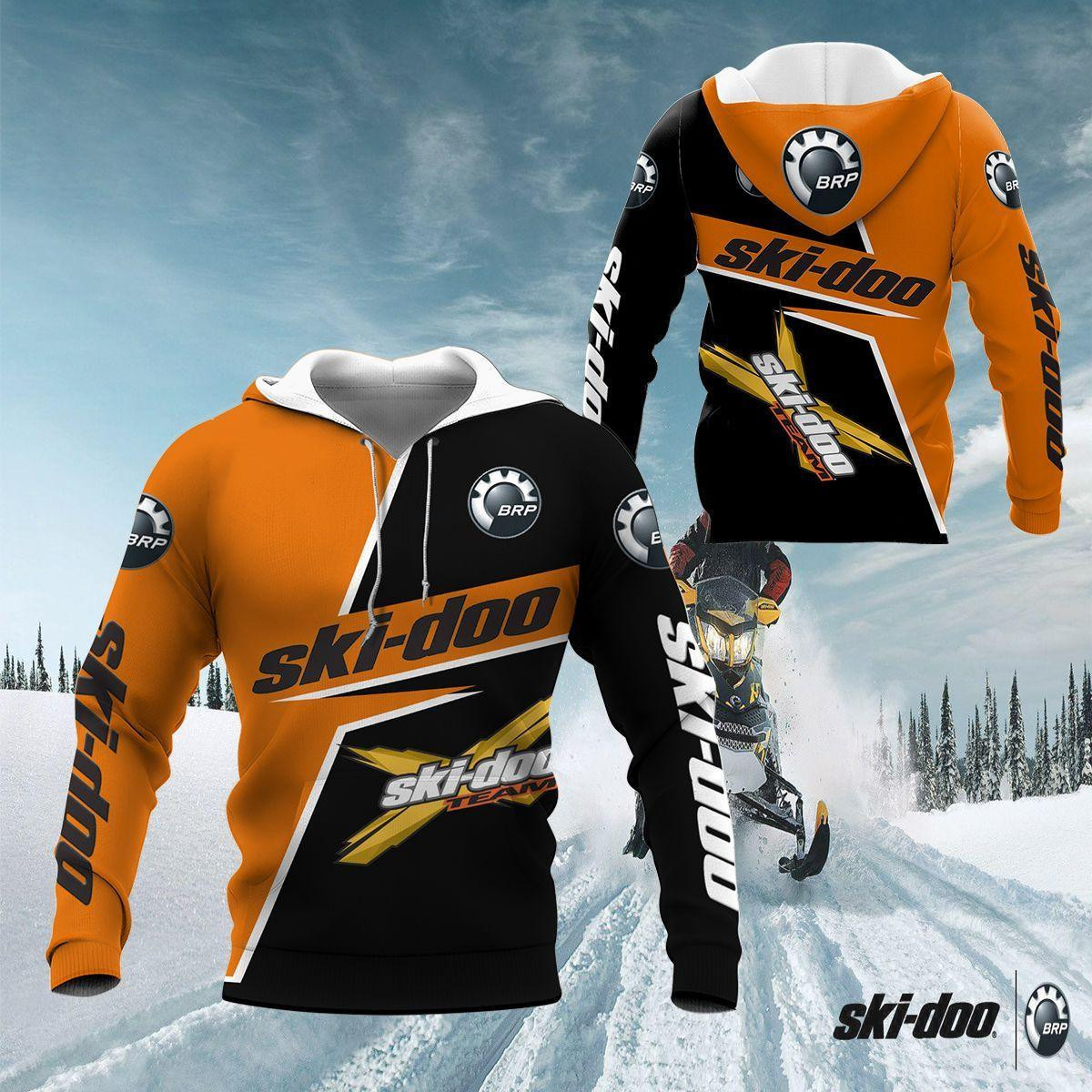 Ski-doo Shirt Fan Gift 456 Version Unisex 3d Hoodie Zip Hoodie