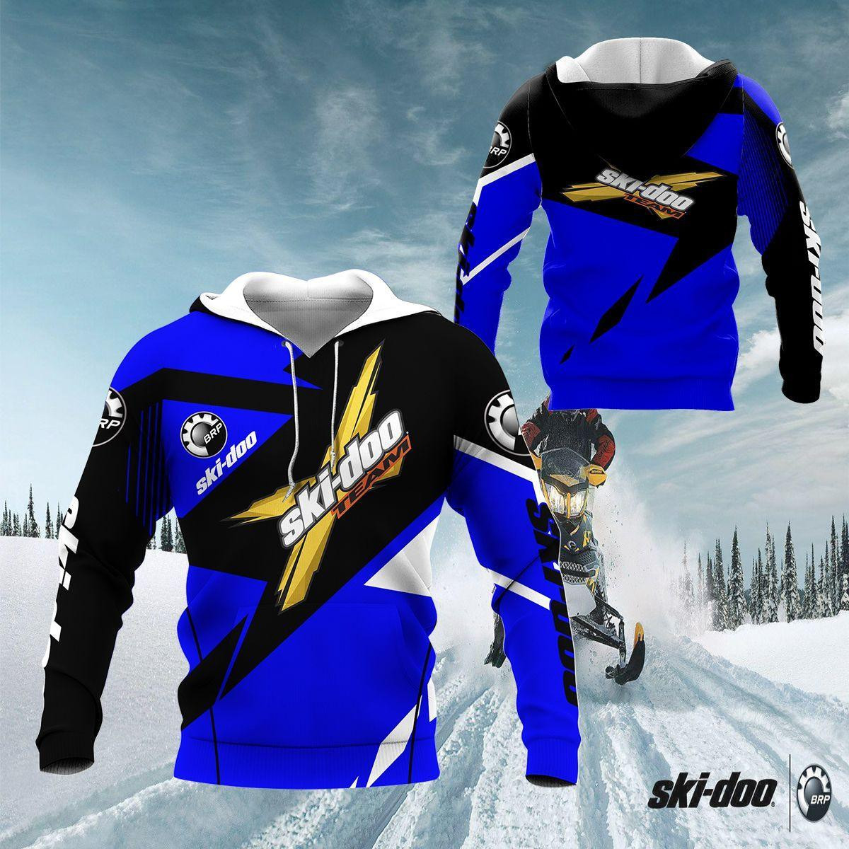 Ski-doo Shirt Fan Gift 458 Version Unisex 3d Hoodie Zip Hoodie