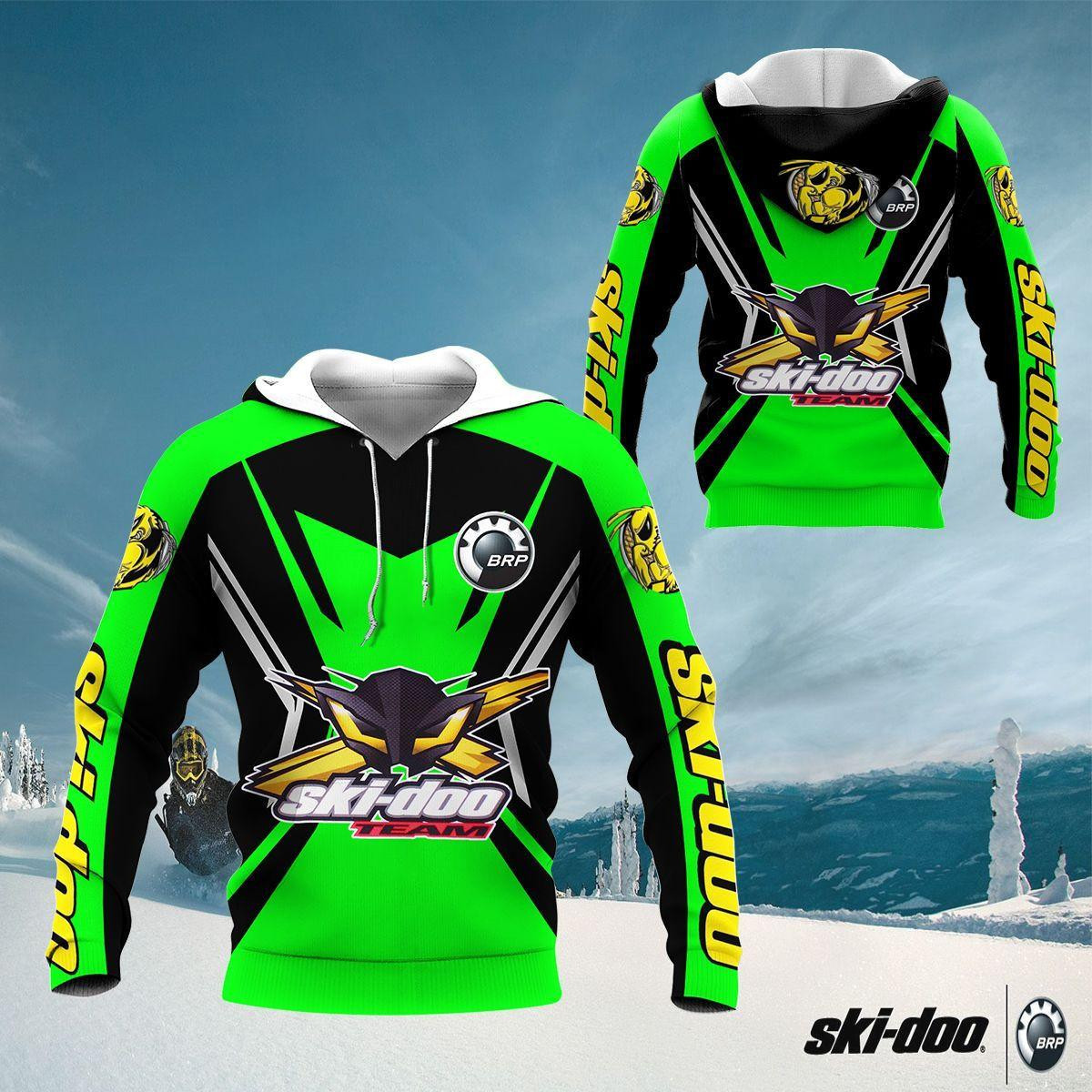 Ski-doo Shirt Fan Gift 461 Version Unisex 3d Hoodie Zip Hoodie