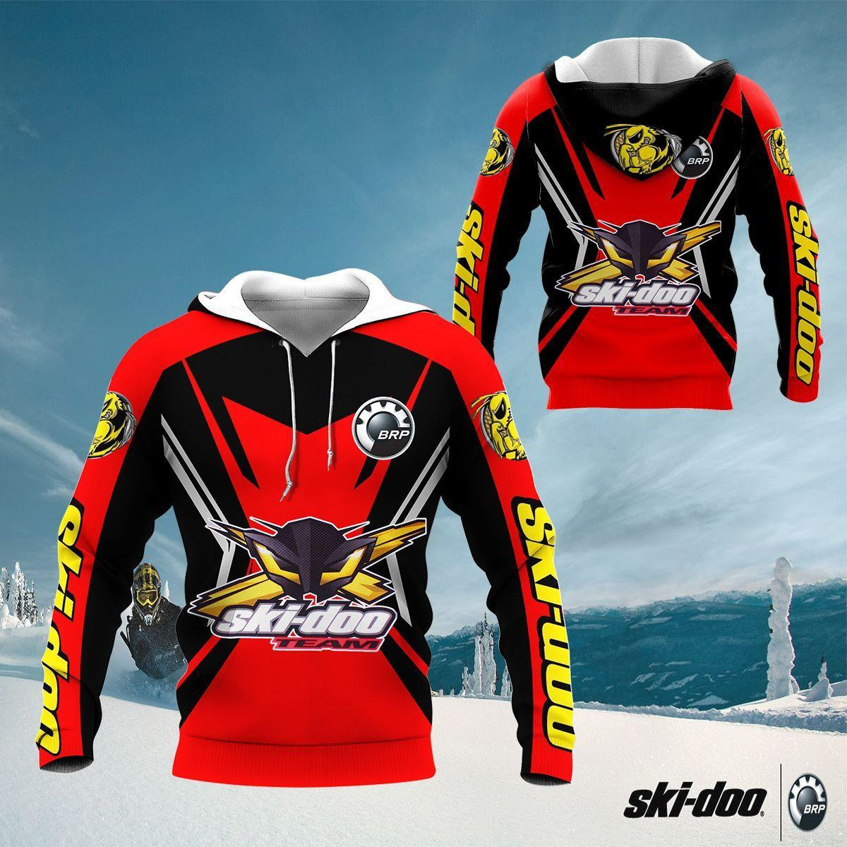 Ski-doo Shirt Fan Gift 462 Version Unisex 3d Hoodie Zip Hoodie