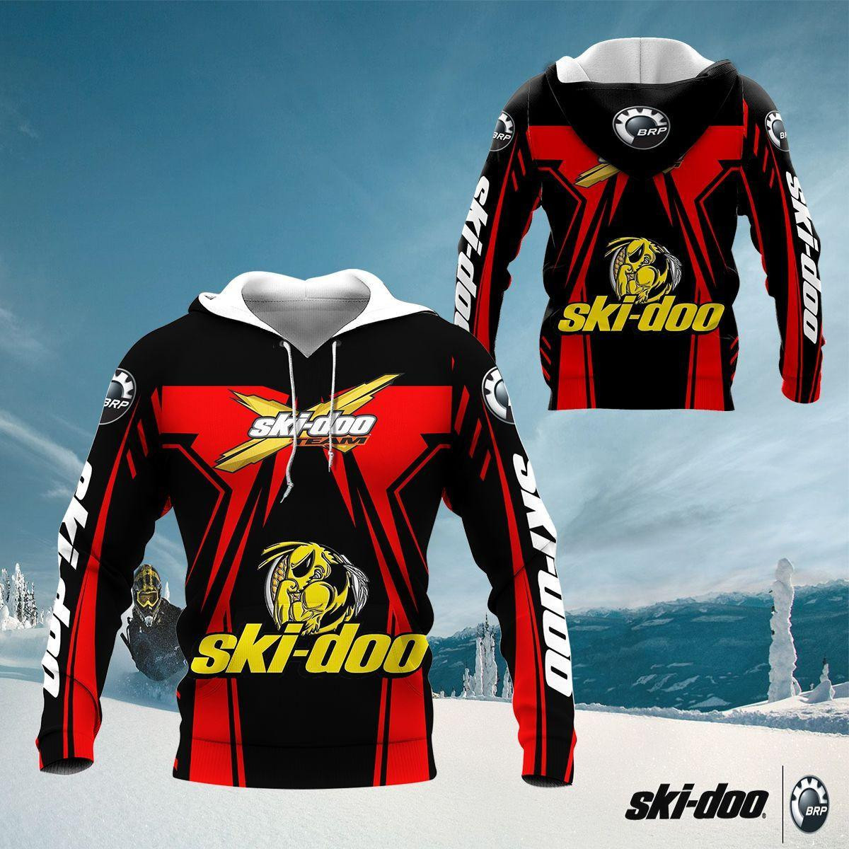 Ski-doo Shirt Fan Gift 470 Version Unisex 3d Hoodie Zip Hoodie