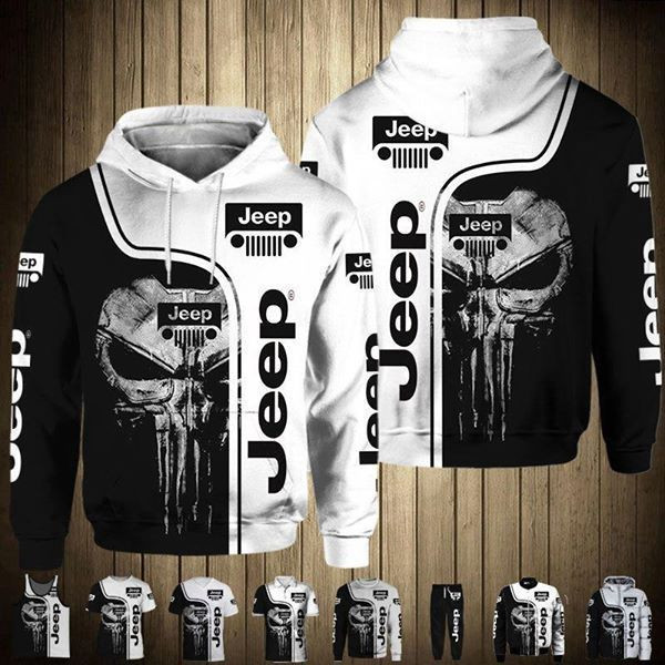Skull Jeep My Way Of Life Hoodie  Zip Hoodie