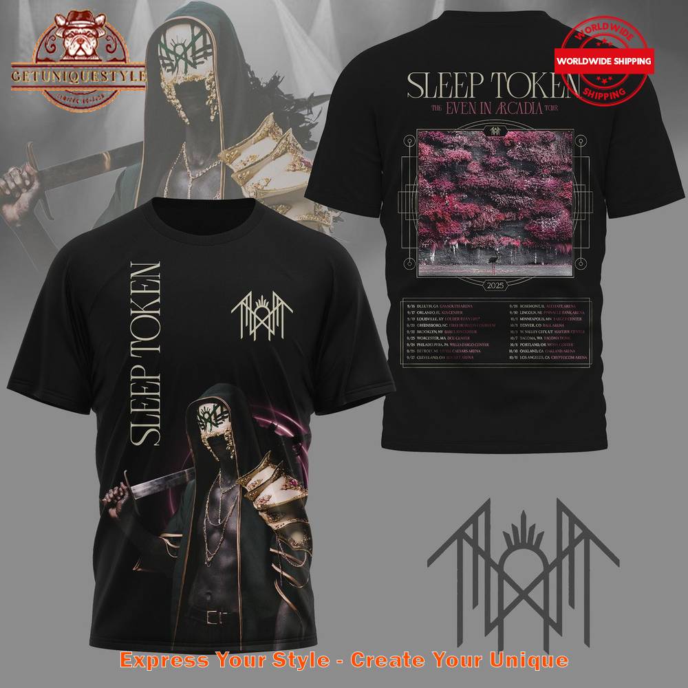 Sleep Token Even In Arcadia Tour T-Shirt