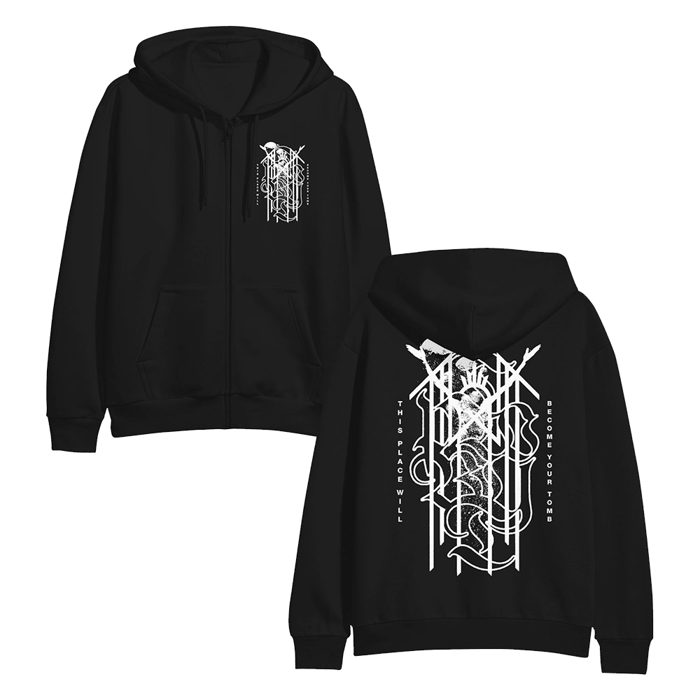 Sleep Token Merch This Place Will Become Your Tomb Sleep Token Zip Hoodie MotherS Day Gift