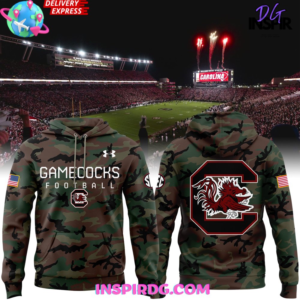 South Carolina Gamecocks Military Appreciation 2025 Special Hoodie Gift For Sport Music Fans