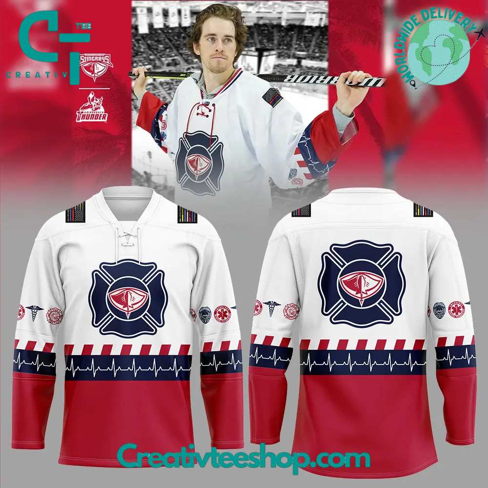 South Carolina Stingrays First Responders Night Hockey Jersey