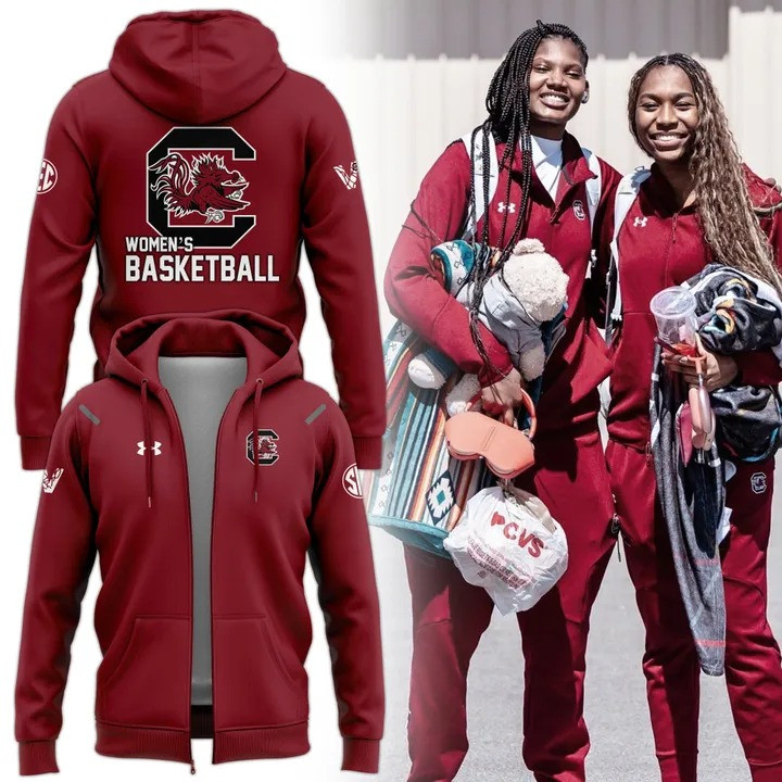 South Carolina Womens Basketball Zip Up Hoodie UCG Uniform Clothing
