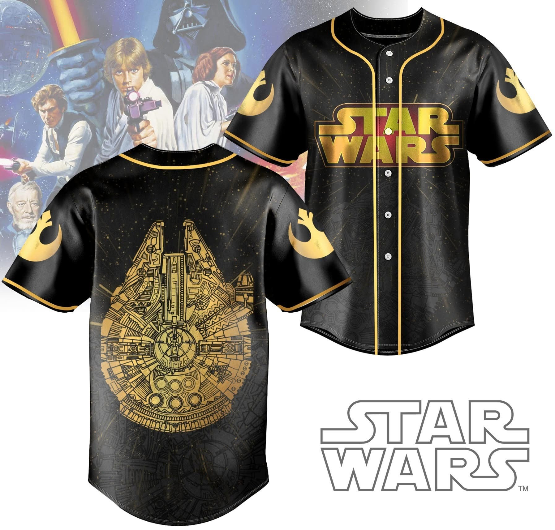 Spaceship Star Wars Jersey Themed Best Gifts For Star Wars Fans For Adults For Him