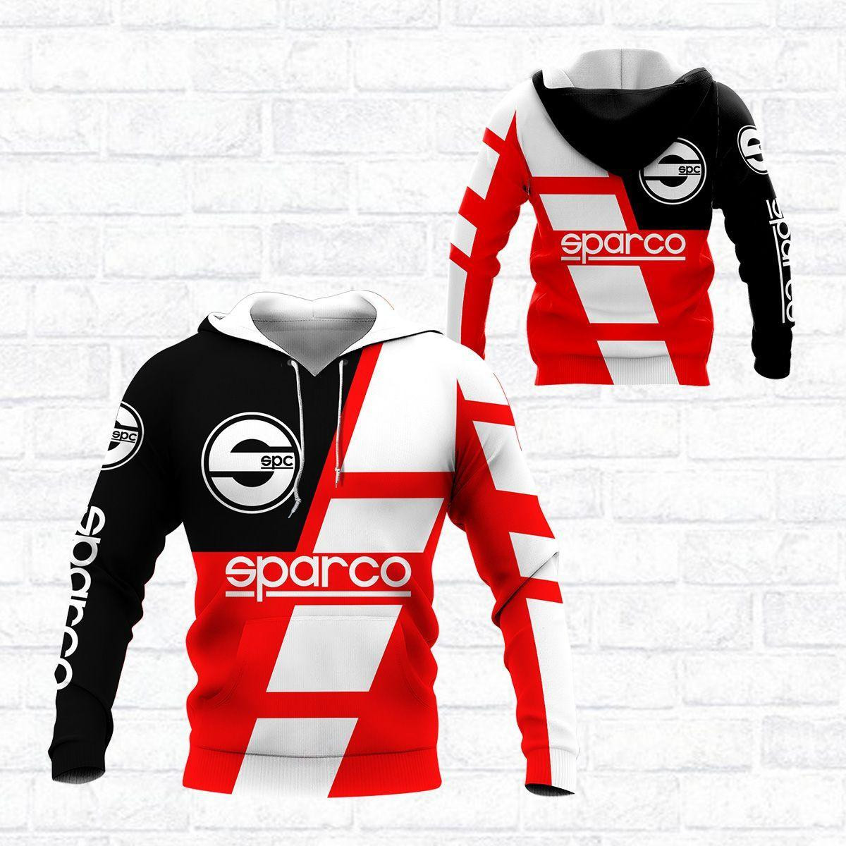 Sparco Shirt Fan Gift 373 Version Unisex 3d Hoodie Zip Hoodie