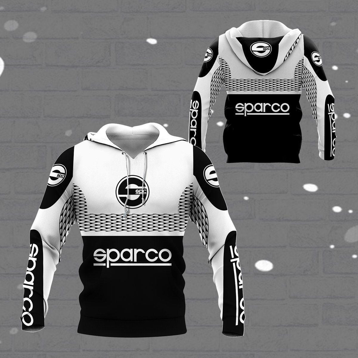 Sparco Shirt Fan Gift 383 Version Unisex 3d Hoodie Zip Hoodie