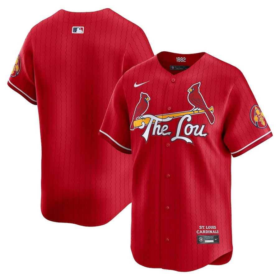 St Louis Cardinals The Lou Connect City Jersey NBA Player Uniform Jersey Fan Merch GIfts