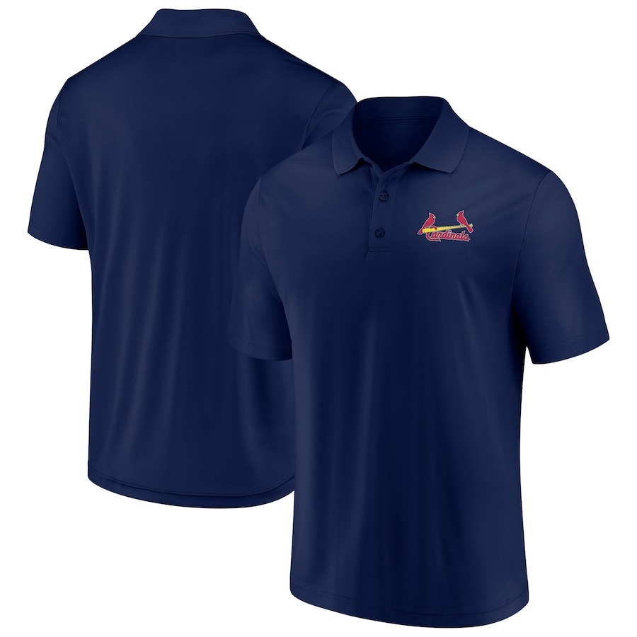 St. Louis Cardinals Navy Polo Shirt Cardinals Merch Best Baseball Coach Gift Ideas