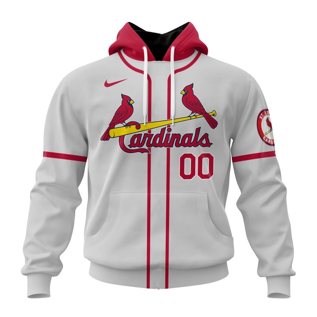 St. Louis Cardinals Personalized Alternate Design Concept Hoodie