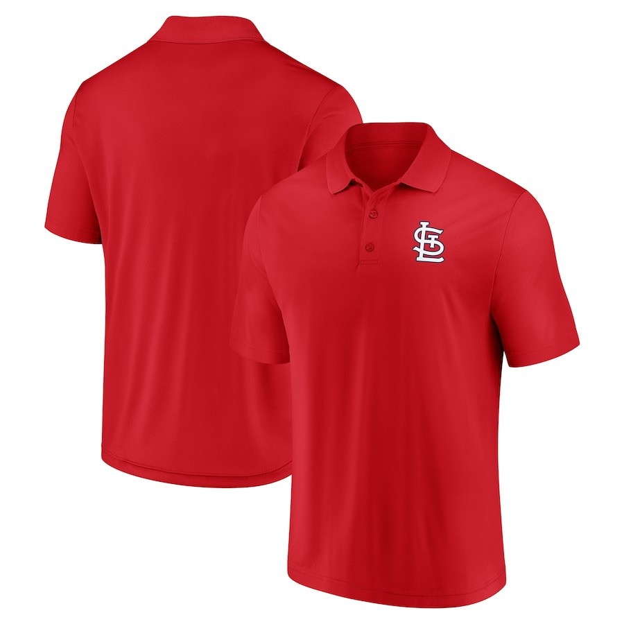 St. Louis Cardinals Red Logo Polo Shirt Cardinals Merch Unique Baseball Gifts For Fans