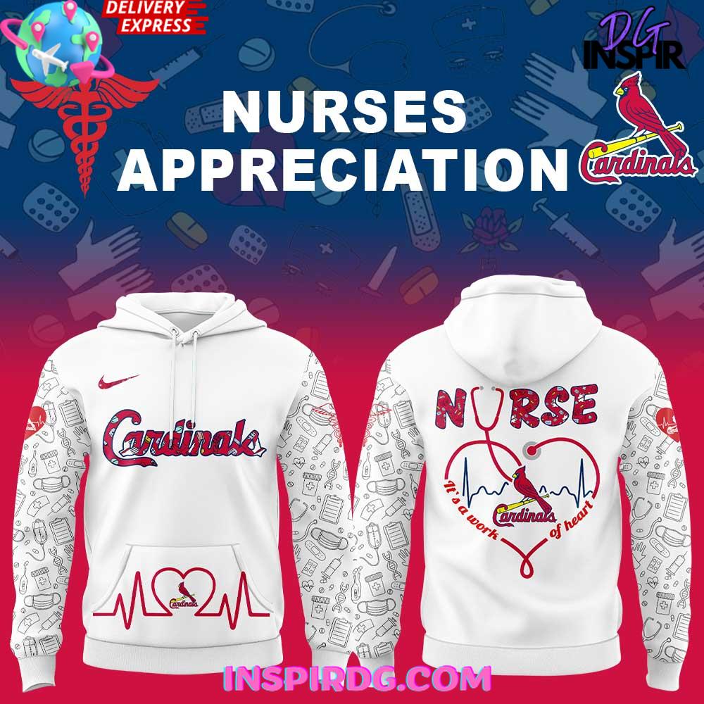 St.Louis Cardinals Nurses Appreciation 2025 Hoodie Gift For Sport Music Fans
