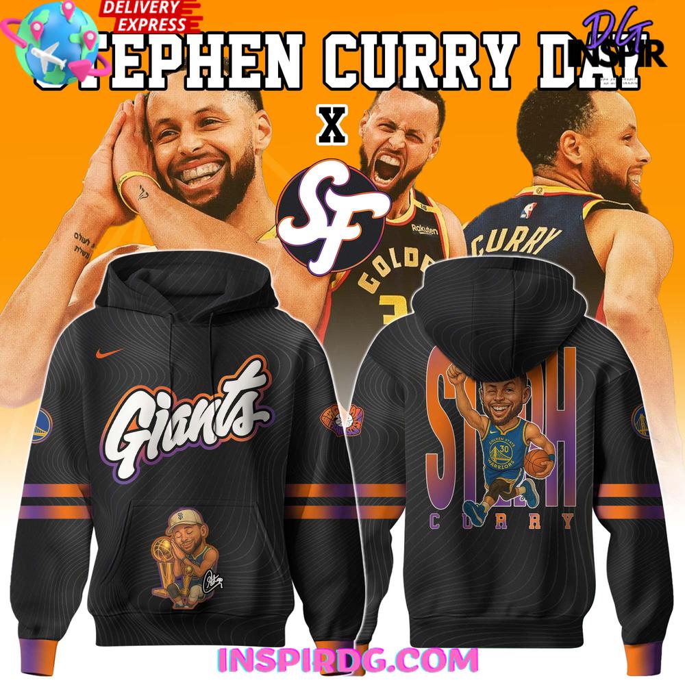 Steph Curry Collab San Francisco Giants Special Edition Hoodie Premium Merchandises