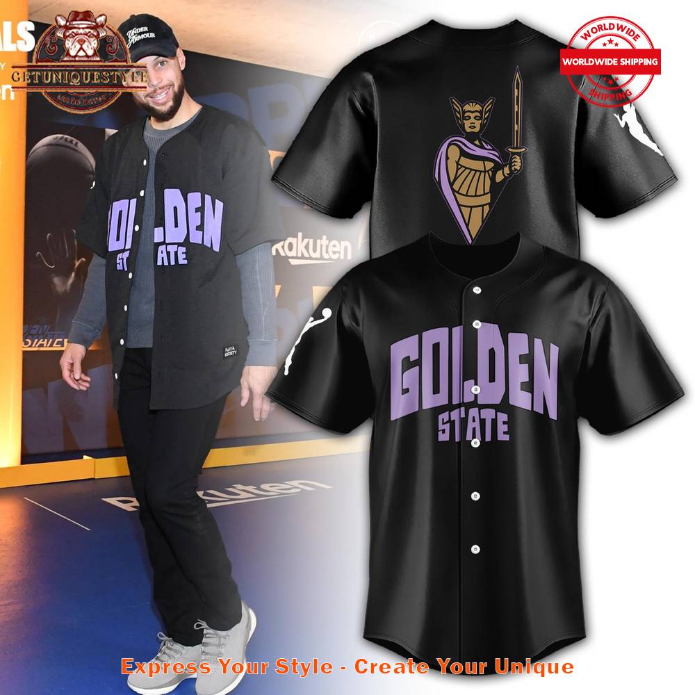 Stephen Curry Golden State Valkyries Baseball Jersey