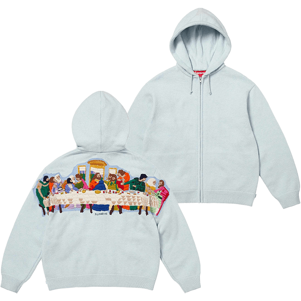Supreme Last Supper Zip Hoodie Supreme Last Supper Merch Mothers Day Presents