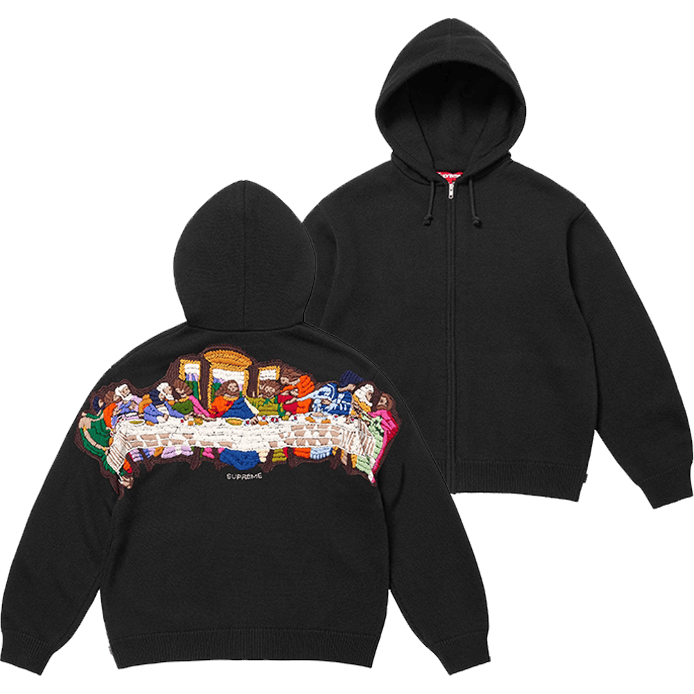 Supreme Last Supper Zip Hoodie Supreme Last Supper Merch Mothers Day Presents For Wife