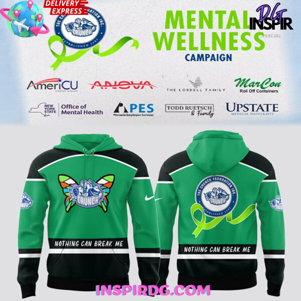 Syracuse Crunch Mental Wellness 2025 Hoodie Gift For Sport Music Fans
