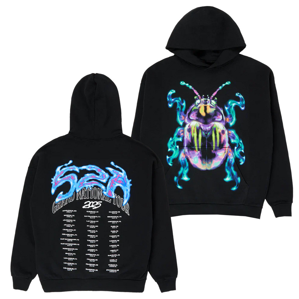 SZA Bug Tour 2025 Hoodie Best Gifts For Music Lovers