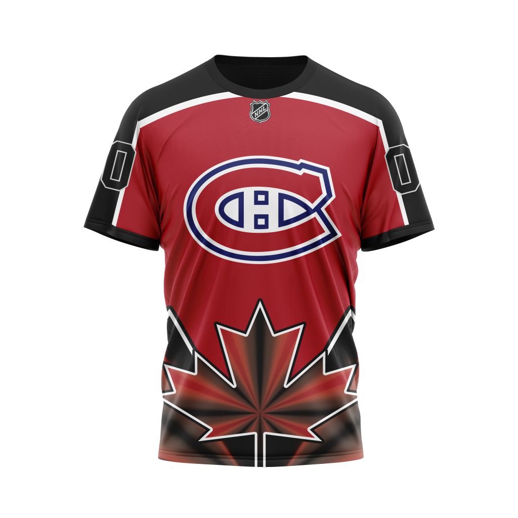 T-shirt Montreal Canadiens | With Beloved Canada Maple Leafs V0122 Gift For Sport Music Fans