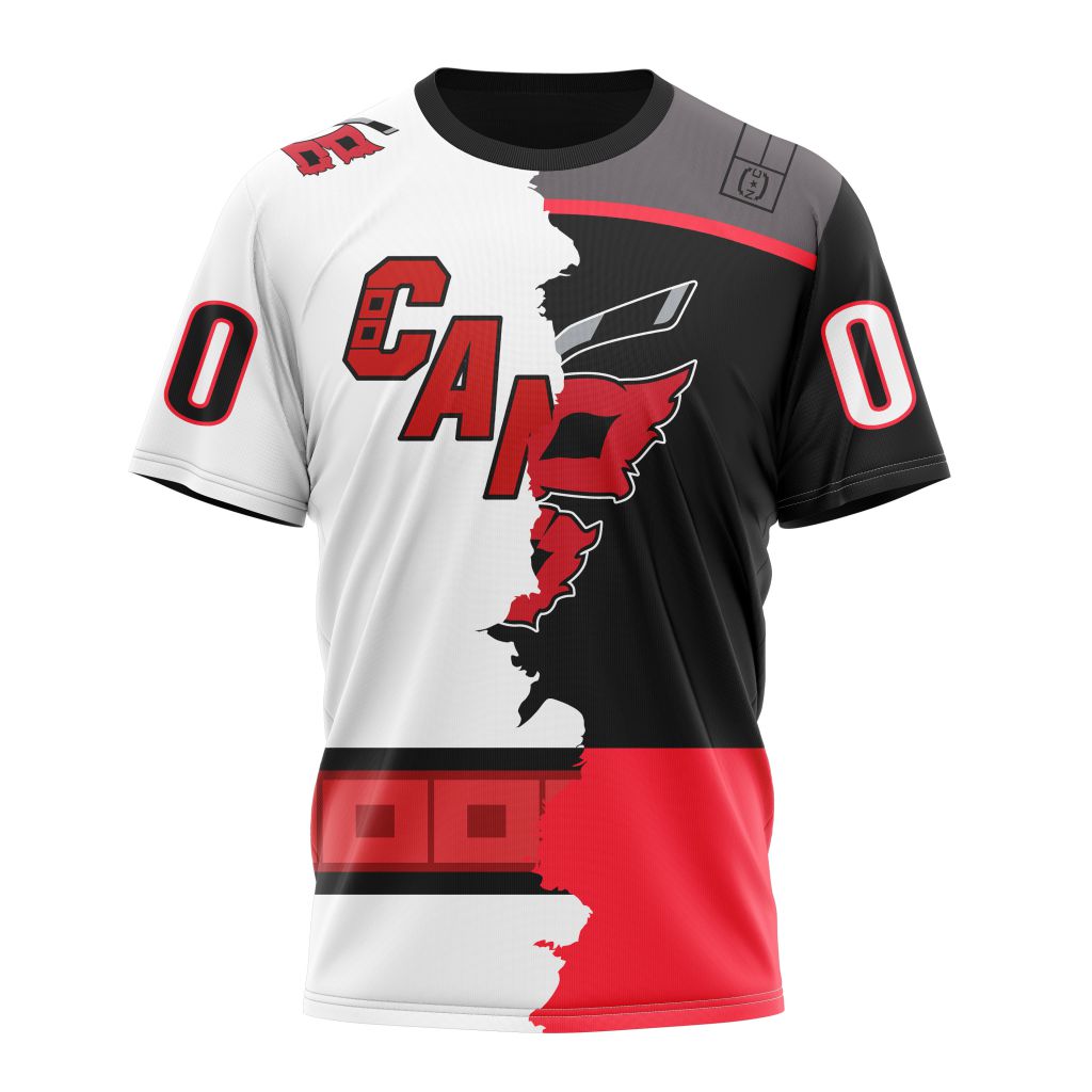 T-shirt NHL Carolina Hurricanes Personalize 2023 Home Mix Away Kits Gift For Sport Music Fans