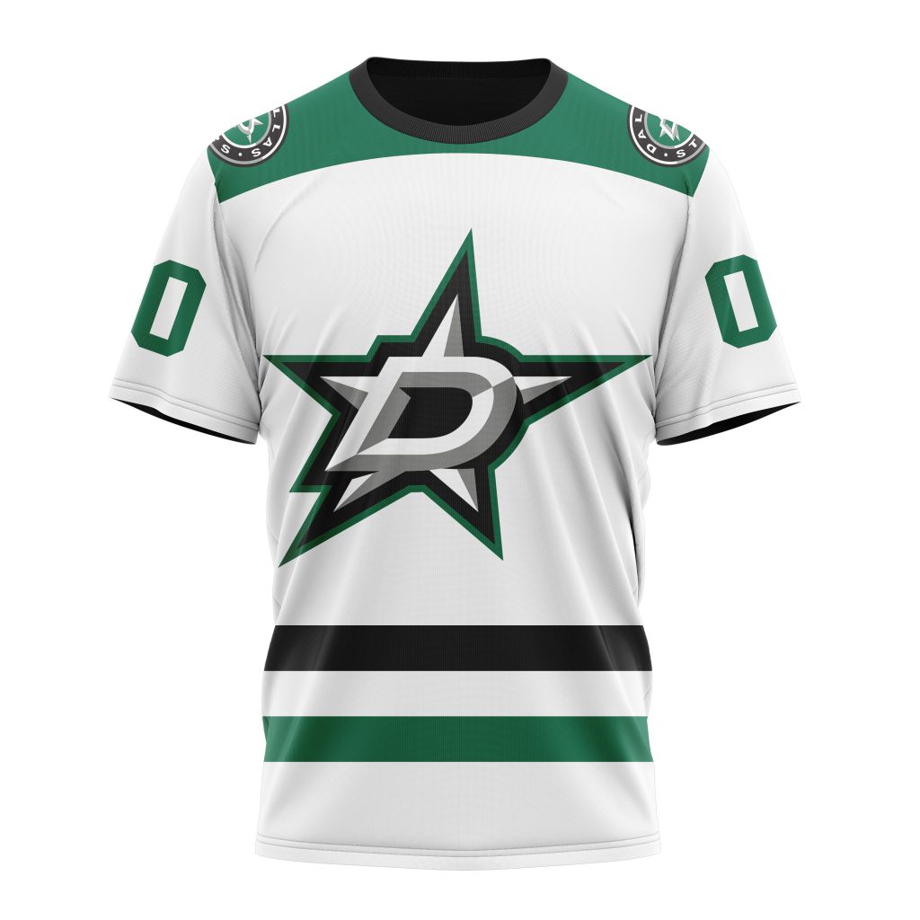 T-shirt NHL Dallas Stars Personalized Away Kits ST24 Gift For Sport Music Fans