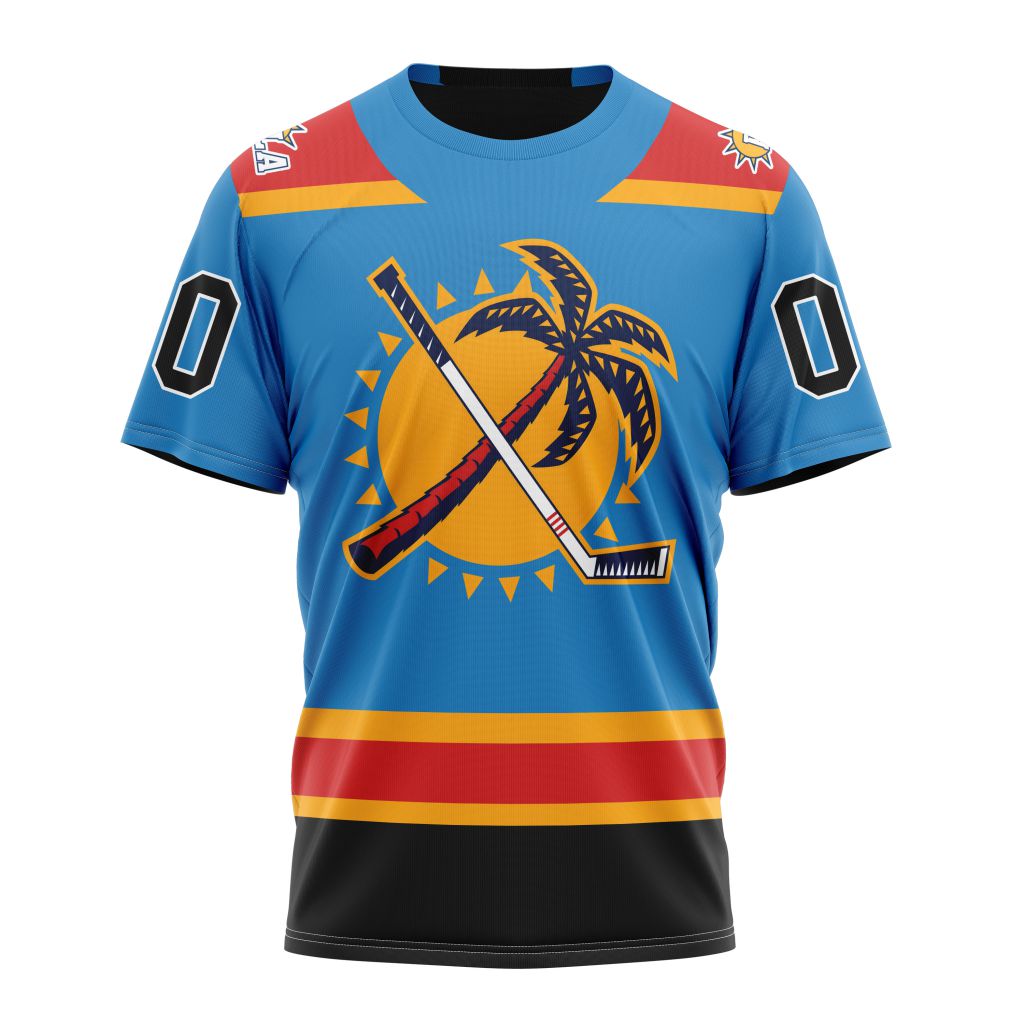 T-shirt NHL Florida Panthers Reverse Retro Kits 2022 Gift For Sport Music Fans