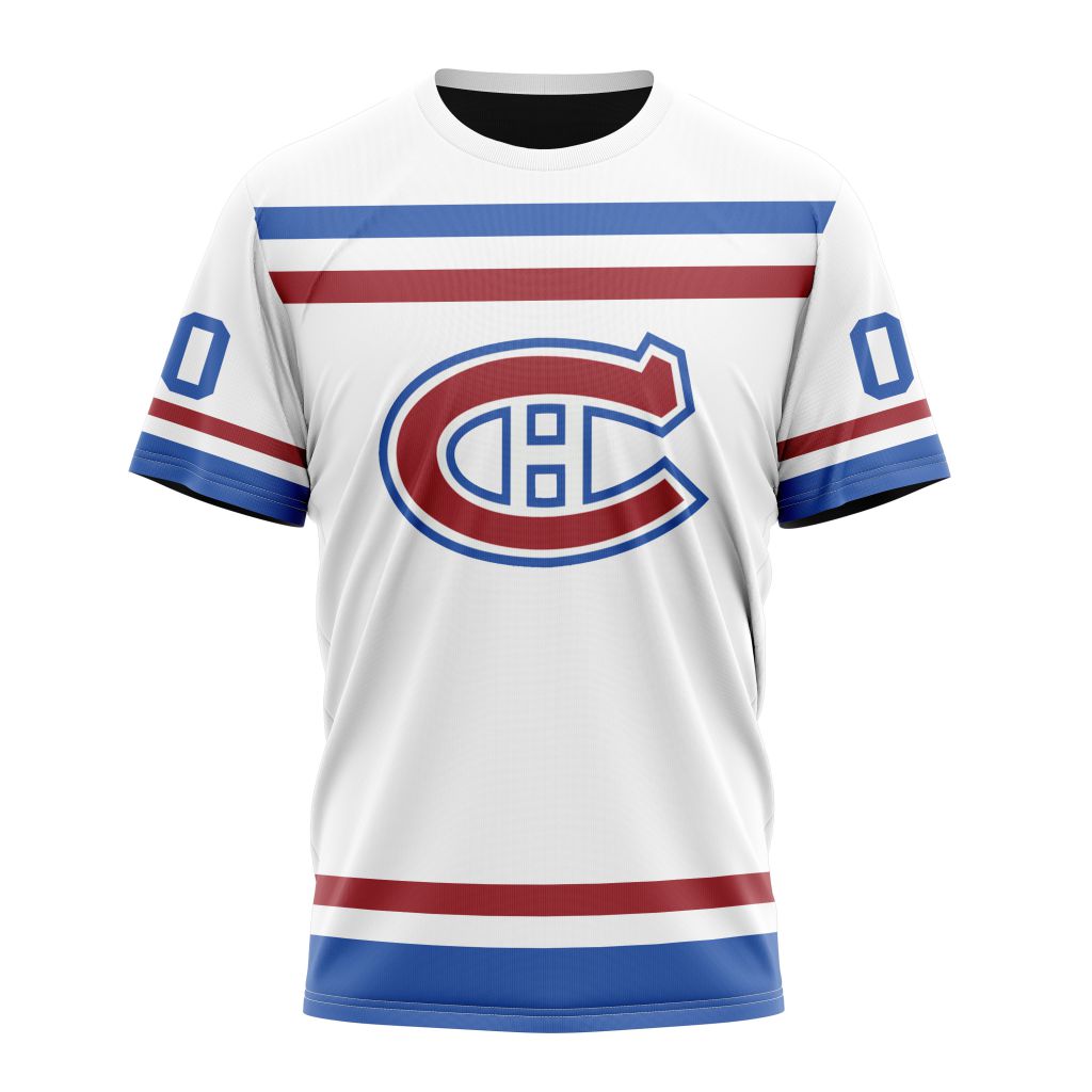T-shirt NHL Montreal Canadiens Special Throwback Design ST2401 Gift For Sport Music Fans