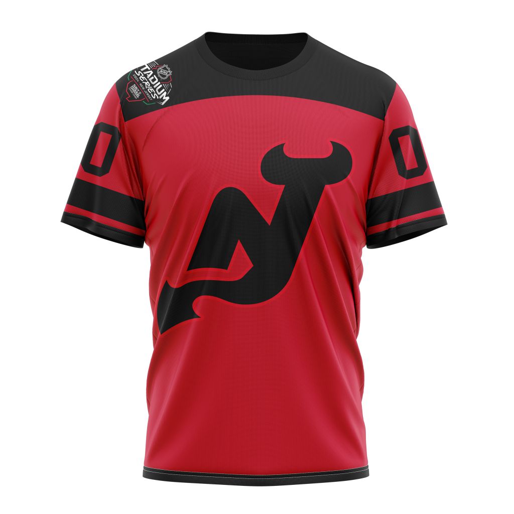 T-shirt NHL New Jersey Devils Personalized 2025 Stadium Series Gift For Sport Music Fans