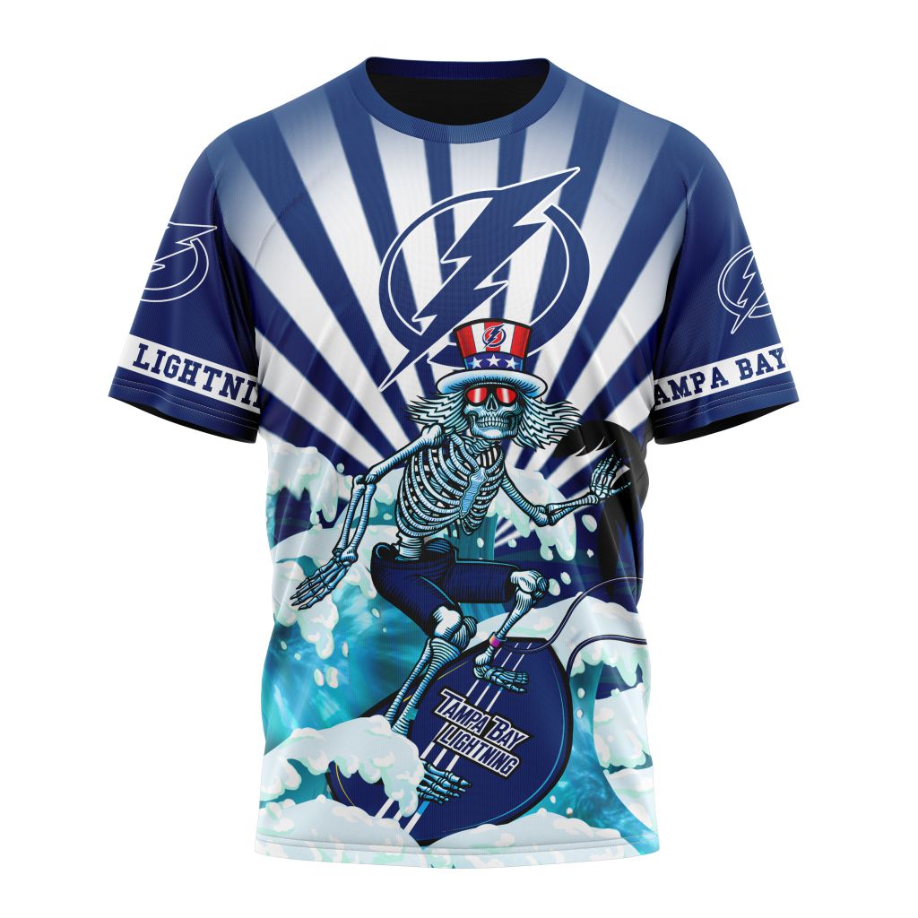 T-shirt NHL Tampa Bay Lightning | Specialized Kits For The Grateful Dead Gift For Sport Music Fans