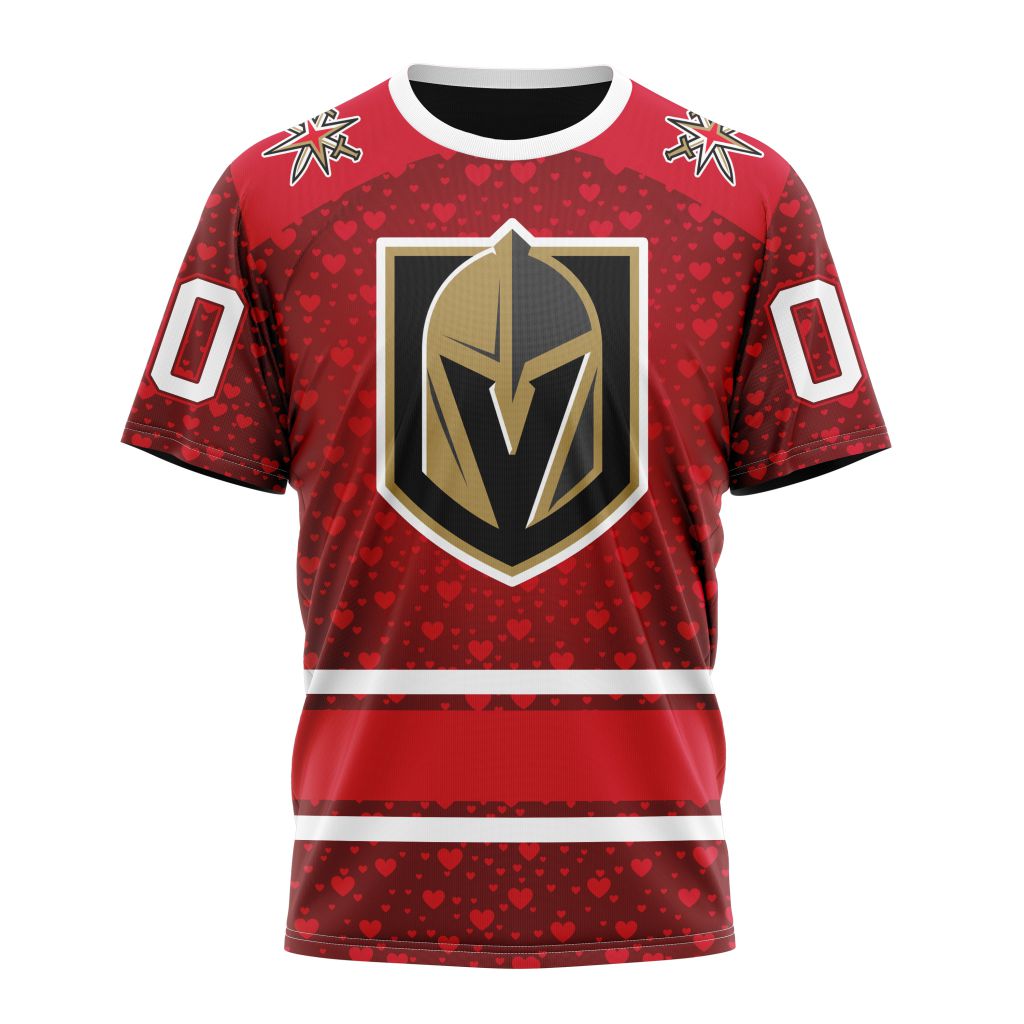 T-shirt NHL Vegas Golden Knights Special Gift For Valentines Day ST2401 Gift For Sport Music Fans
