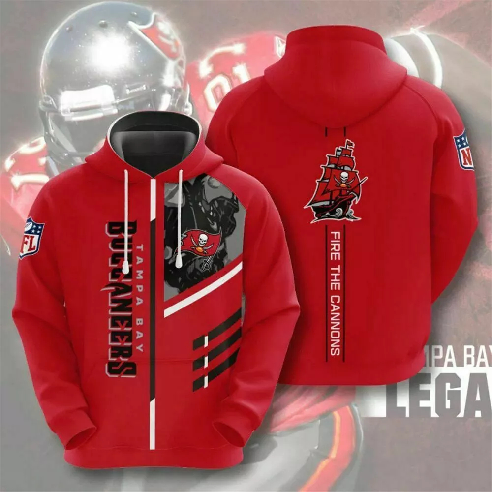 Tampa Bay Buccaneers Fire The Cannons NFL Football Team Hoodie