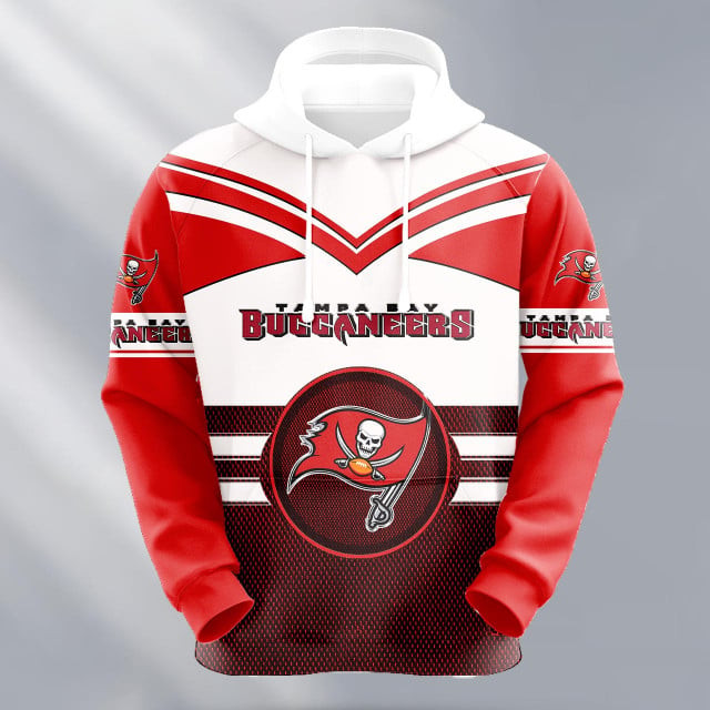 Tampa Bay Buccaneers Logo NFL 3D Hoodie Version 212