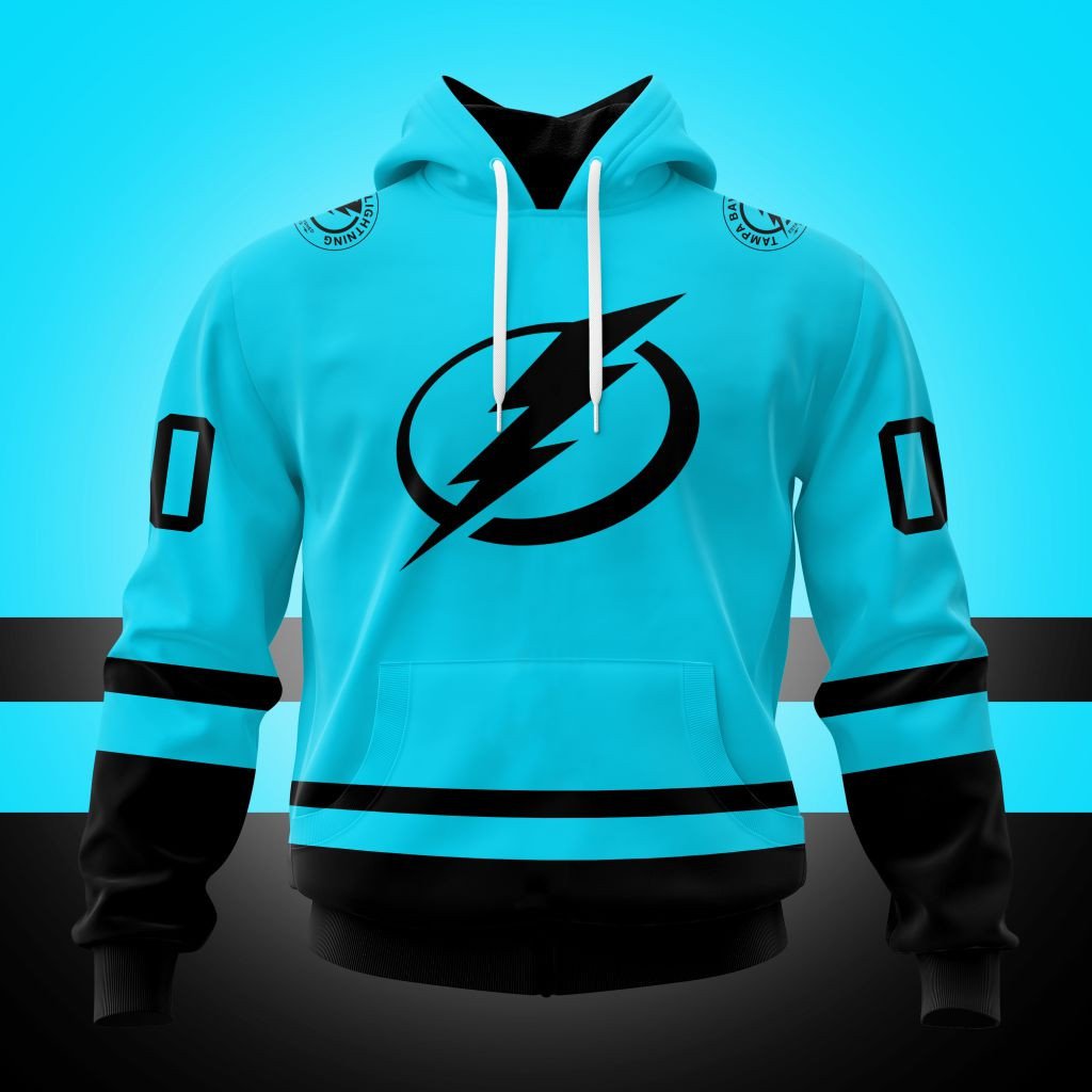 Tampa Bay Lightning Special Colour Rush Design ST2401