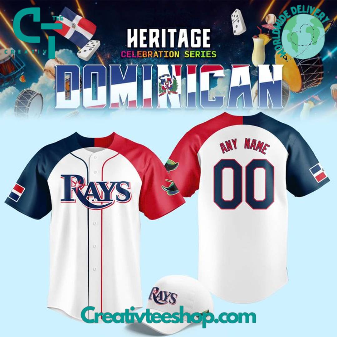 Tampa Bay Rays Dominican Heritage Night 2025 Special Baseball Jersey