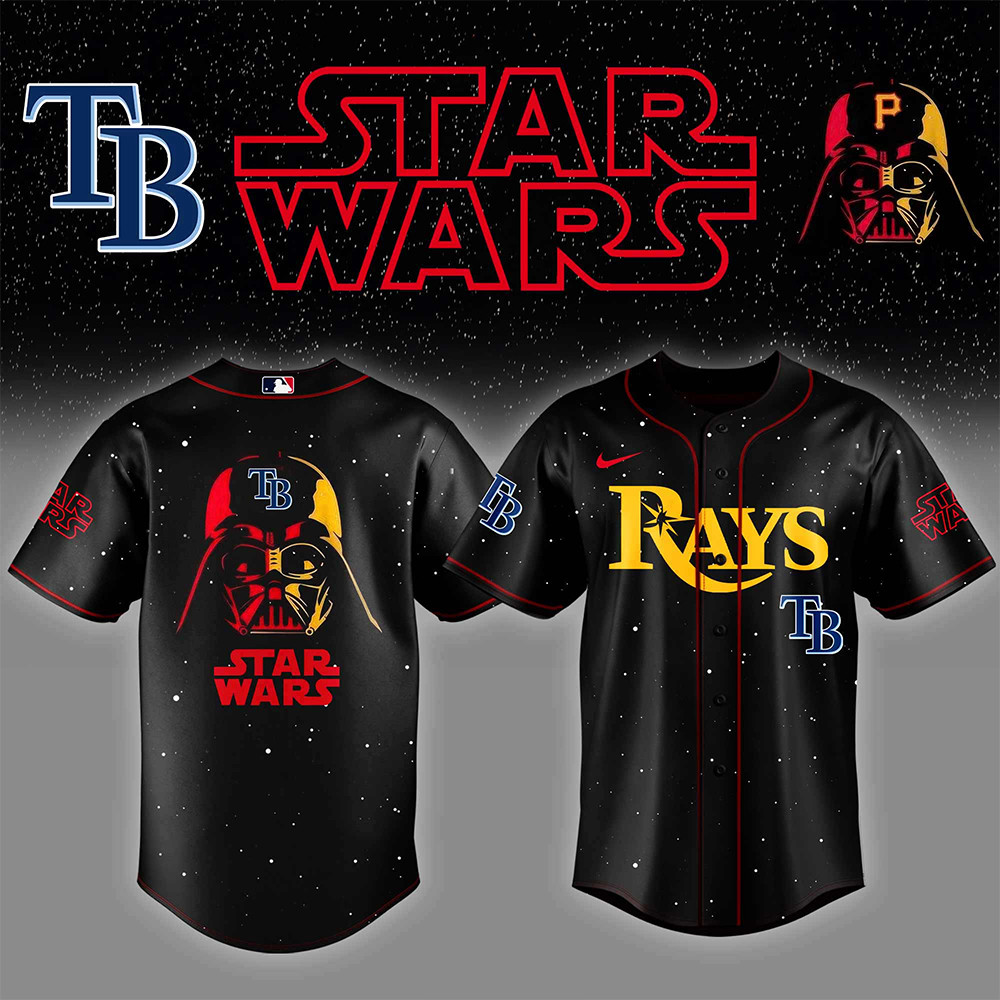Tampa Bay Rays x Star Wars Night Baseball Jersey Cool Baseball Gifts