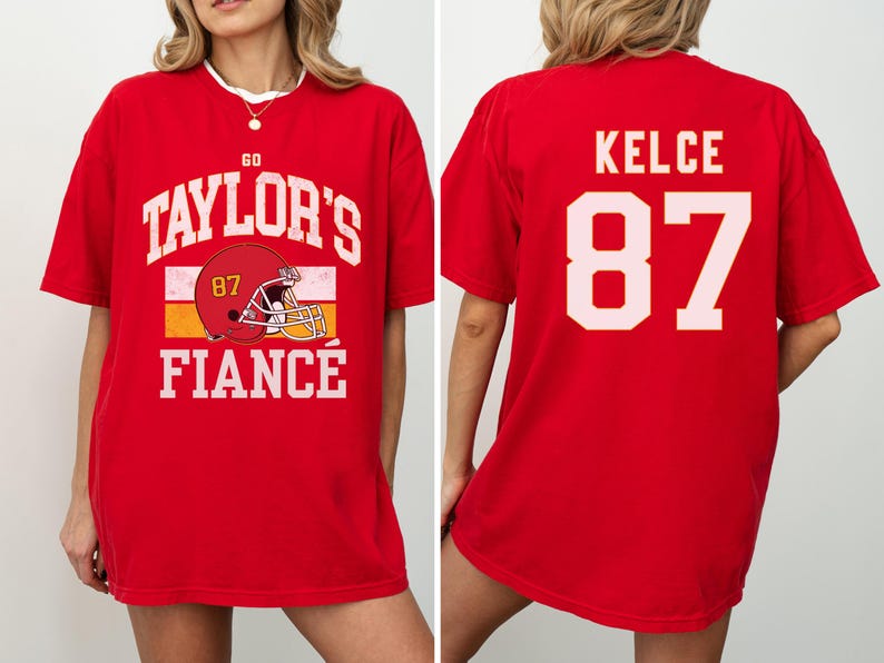 Taylor and Travis Shirt Go Taylors Fiance Tee Football Shirt for Taylor Fan Gift