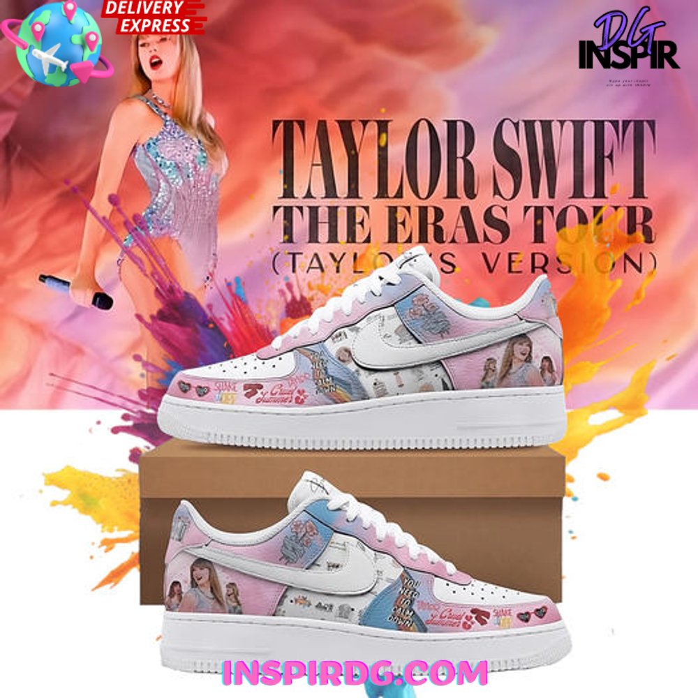 Taylor Swift The Eras Tour Limited Edition Air Force 1 Sneakers