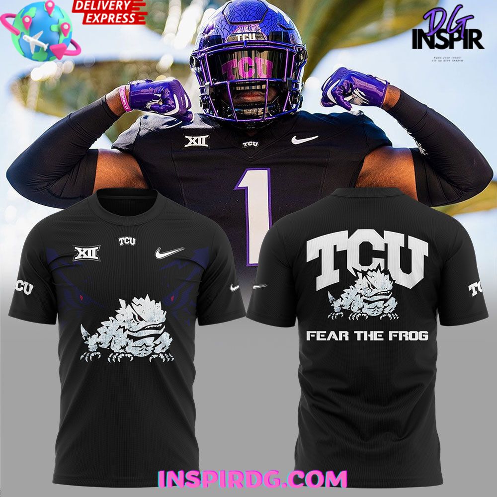 TCU Football Fear The Frog Special T-Shirt Gift For Sport Music Fans