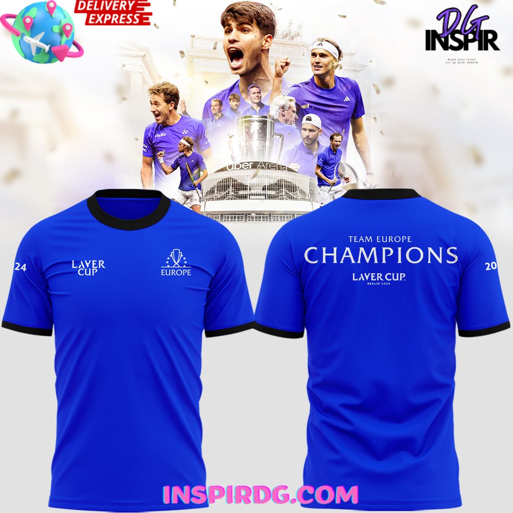 Team Europe Laver Cup Collection 2025 T-Shirt Gift For Sport Music Fans