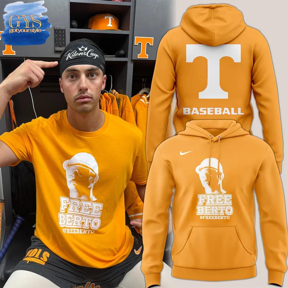 Tennessee Baseball FreeBerto Limited Edition Hoodie