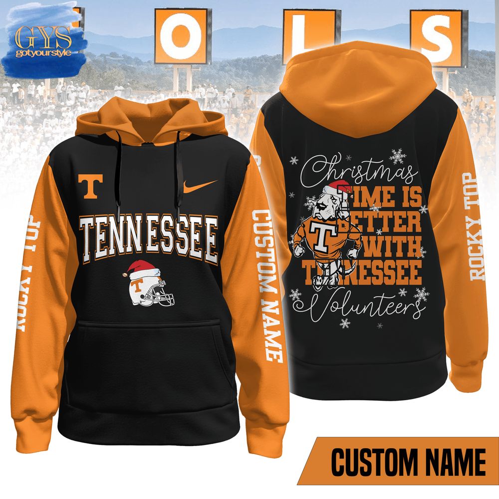 Tennessee Rocky Christmas Volunteers Limited Edition Hoodie