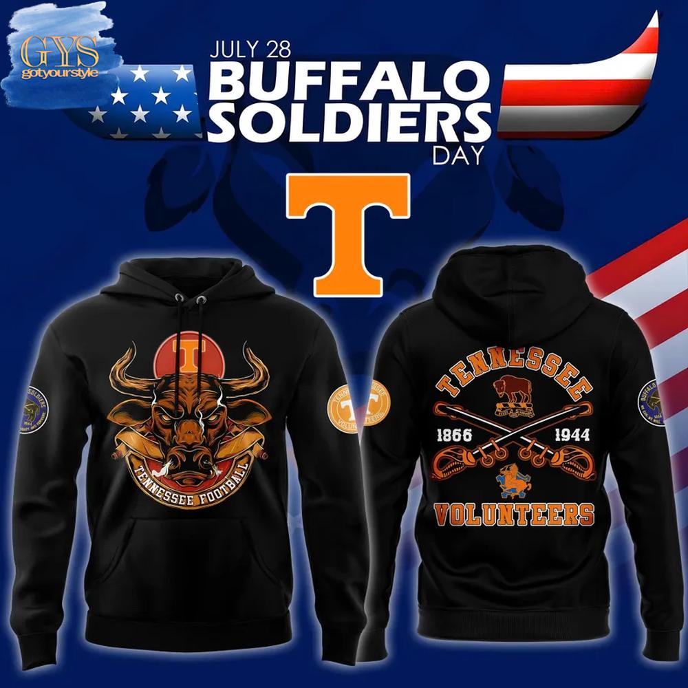 Tennessee Volunteers 2025 Buffalo Soldiers Day Hoodie Premium Merchandise