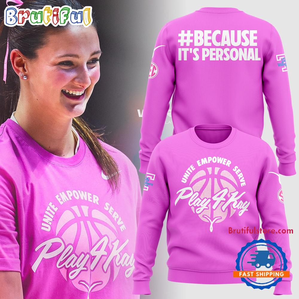 Tennessee Volunteers Lady Vols Basketball Fight Cancer 2025 Sweatshirt