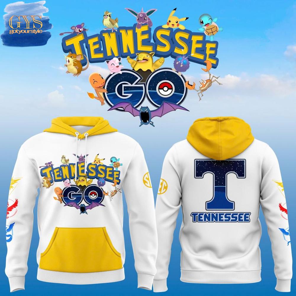 Tennessee Volunteers Pokemon Go Limited Edition Hoodie Premium Merchandise